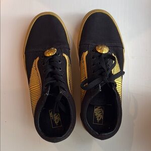 Vans Harry Potter Sneakers with Snitch design.